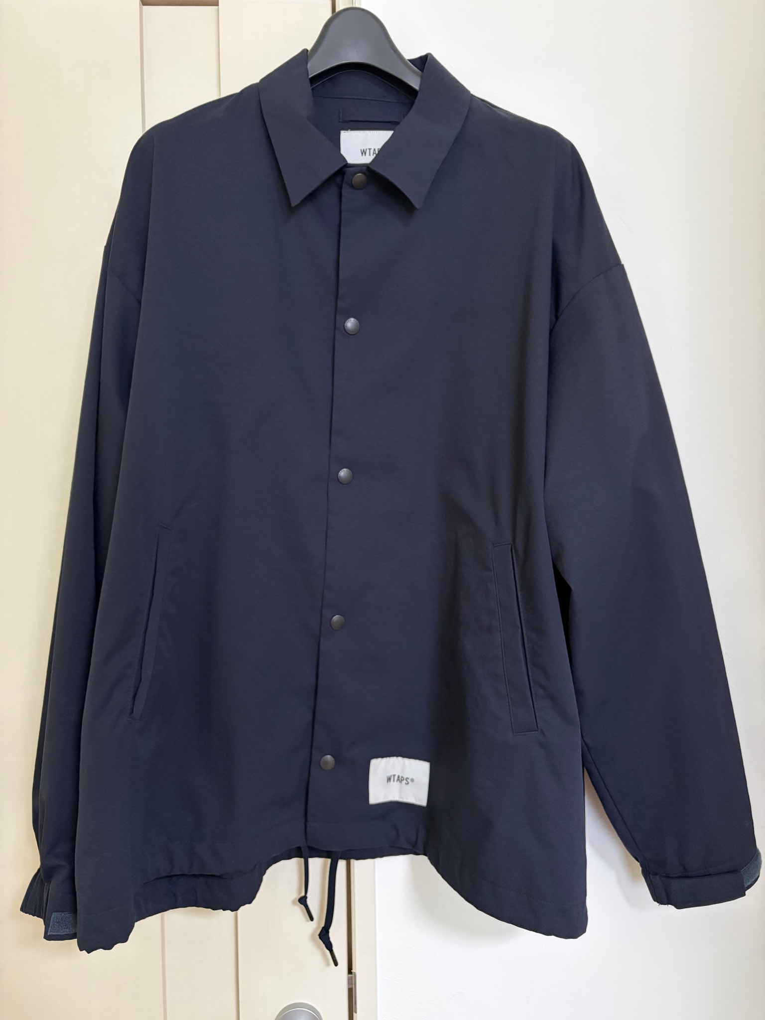 WTAPS Chief /Jacket / Poly. Twill. Sign "Navy"