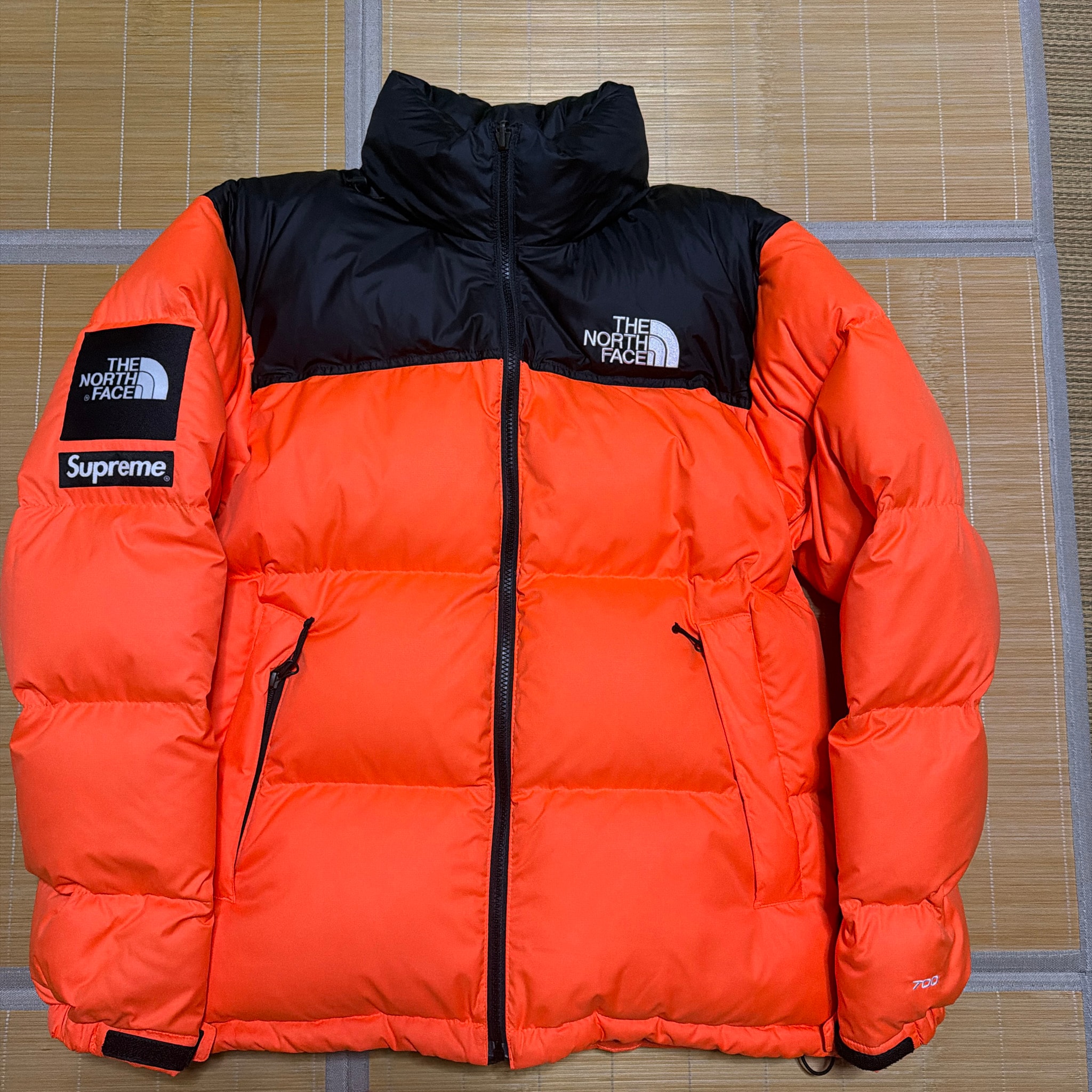 Supreme x The North Face 2016FW Nuptse Jacket "Orange"