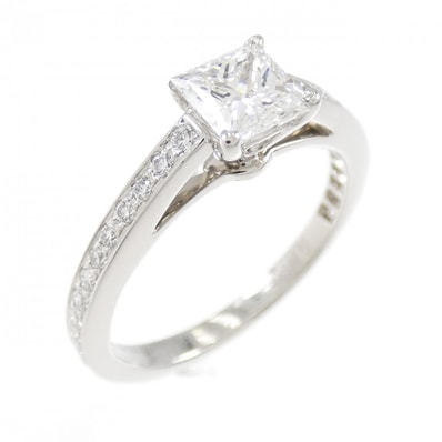 ティファニー グレース リング 0.53CT E VVS2