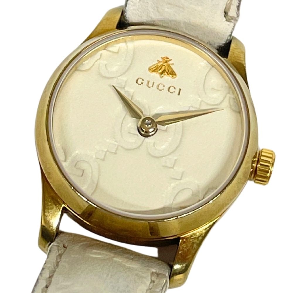 GUCCI グッチ 126.5 Gタイムレス クォーツ レディース 腕時計 正規品 / C373
