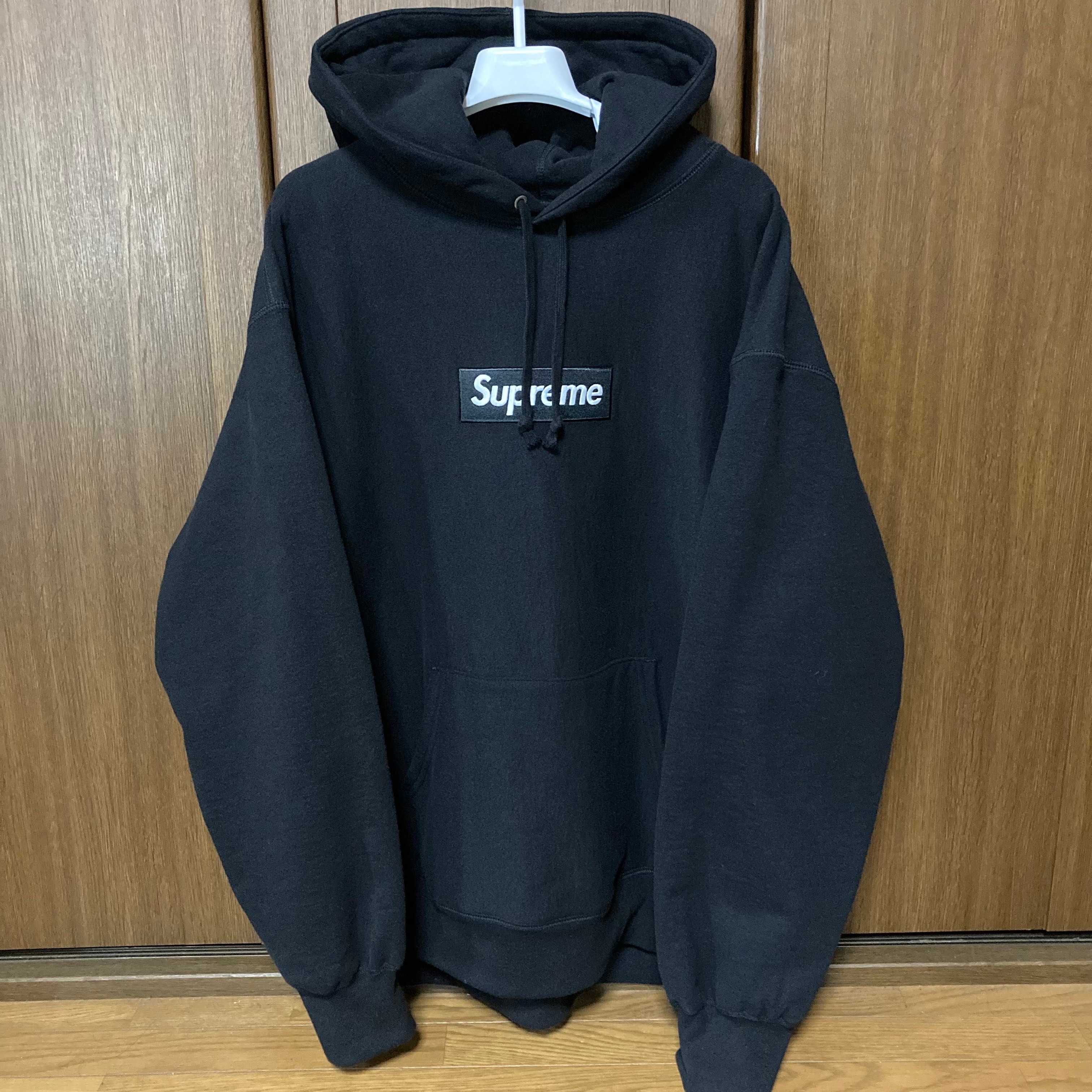 Supreme Box Logo Hooded Sweatshirt "Black" (21FW)