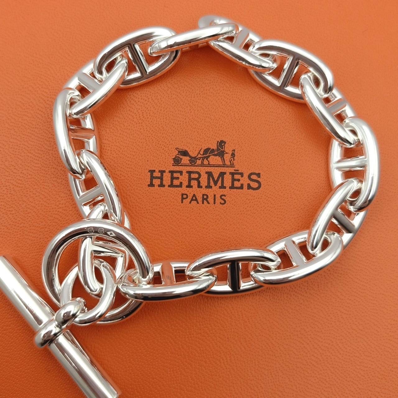 Hermes Chaine D'ancre GM Bracelet "Silver"