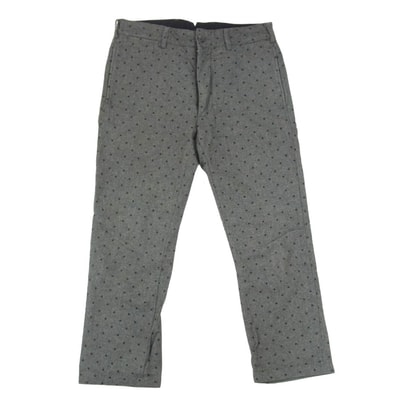 Engineered Garments エンジニアードガーメンツ パンツ シンチバック ドット柄 ストレート ウール スラックスパンツ グレー系 30【中古】