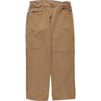 古着 ディッキーズ Dickies Relaxed Fit ダックペインターパンツ メンズw34相当/eaa678223