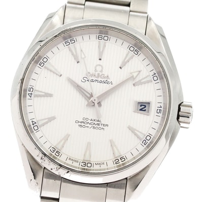 オメガ シーマスター アクアテラ メンズ 【中古】