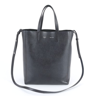 ■美品 セリーヌ スモール バーティカル カバショルダーバッグ レザー