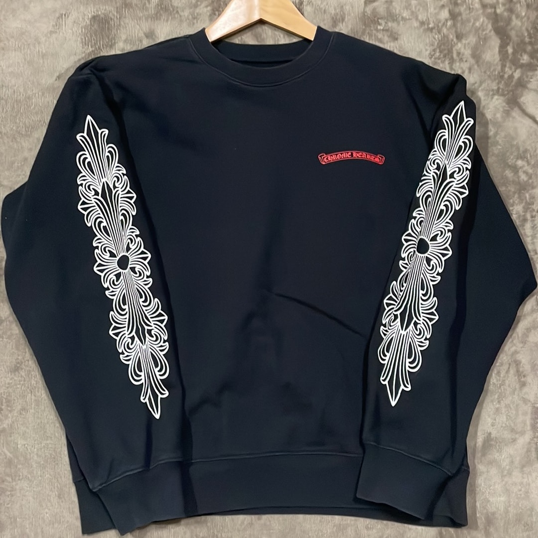 Chrome Hearts Matty Boy 99 Eyes Chomper Sweatshirt "Black"