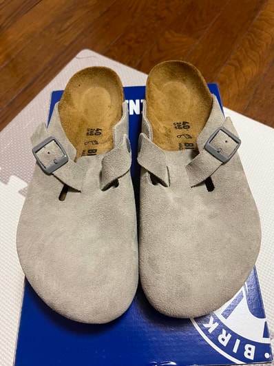 BIRKENSTOCK Boston "Taupe" (Original Footbed)