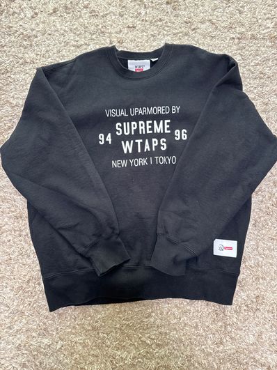 Supreme / WTAPS Crewneck "Black" 21274SPD-CSM03S