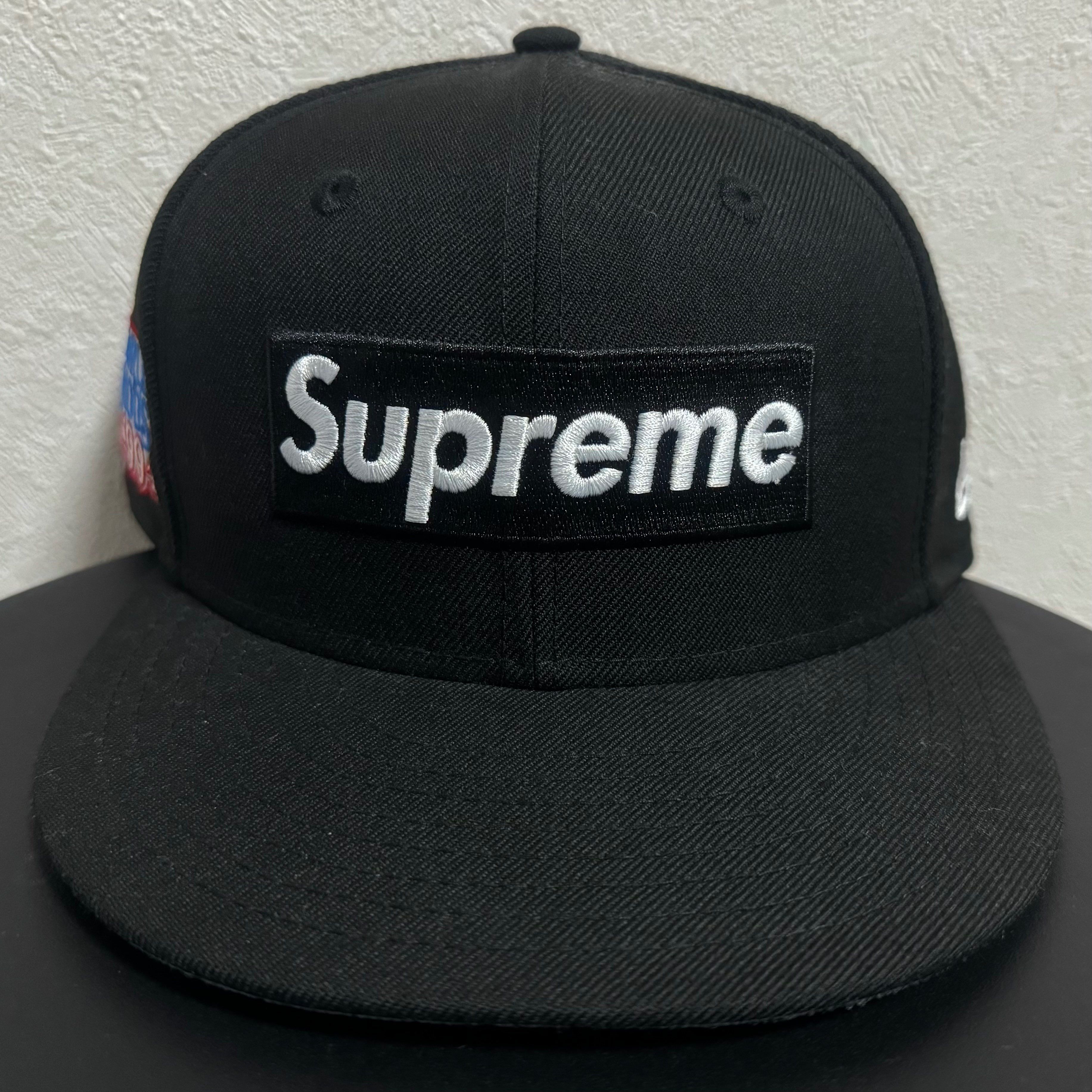 Supreme World Famous Box Logo New Era® "Black"