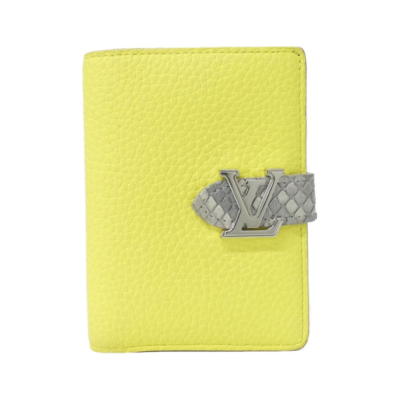 ルイヴィトン エキゾチック レザー LVヴェルティカル ウォレット コンパクト N89118 財布