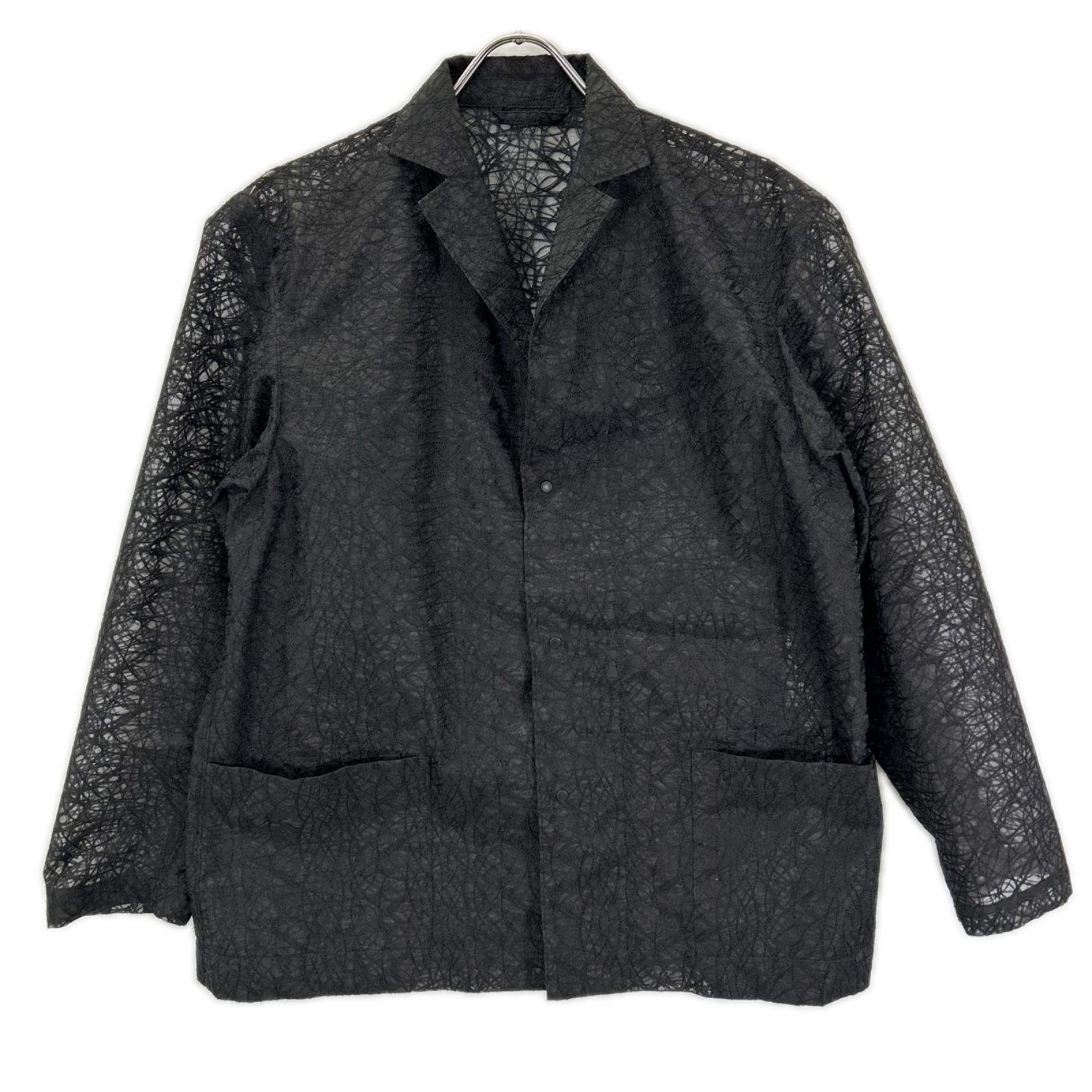 イッセイミヤケメン 16SS ME61FU178 ブラック 刺繍 ジャケット 3
