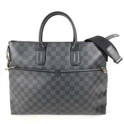 ルイヴィトン LOUIS VUITTON 7DW ブリーフケース セブンデイズ ア ウィーク N41564 ダミエ・グラフィット トートバッグ カバン ハンドバッグ ショルダーバッグ ビジネスバッグ ダミエグラフィットキャンバス ブラック