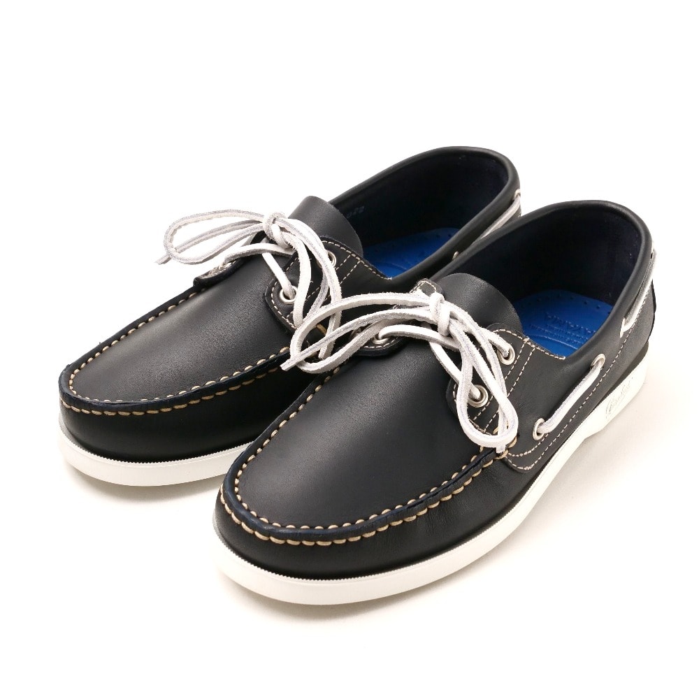 ■美品■2023SS■Paraboot × 45R パラブーツ × フォーティファイブアール BIRTH MARINE バース マリン デッキシューズ サイズ6 1/2 モカシン レザー 靴 ブランド古着【中古】20250722/RA5635