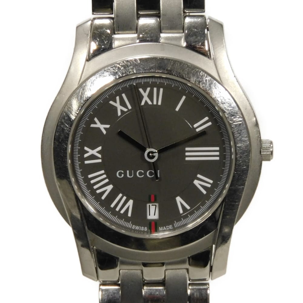 GUCCI ラウンドフェイス 腕時計 シェリーライン 5500M