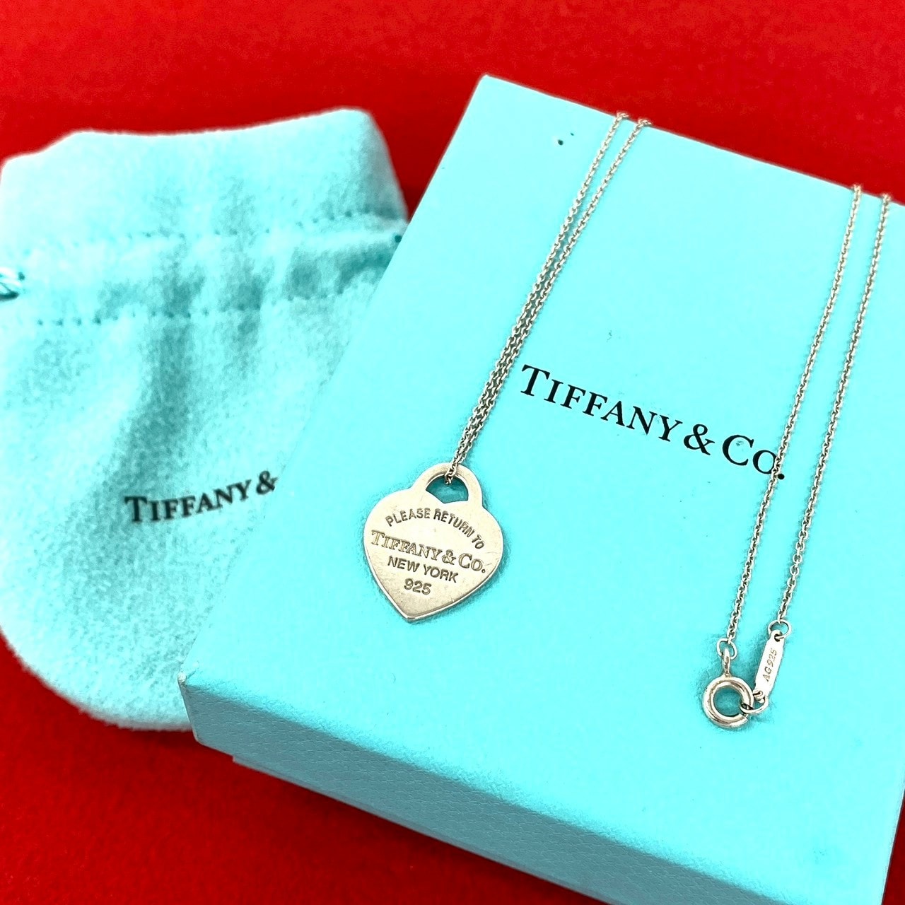TIFFANY&Co. ティファニー リターントゥ ハート ネックレス シルバー925 ネックレス シルバー
 2813a