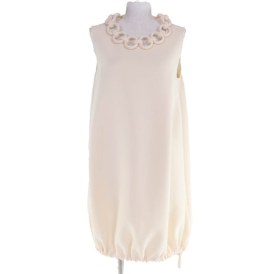 極美品 ルイヴィトン ワンピース アイボリー レディース 36