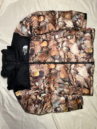 Supreme x The North Face Leaves Nuptse Jacket "Leaves"