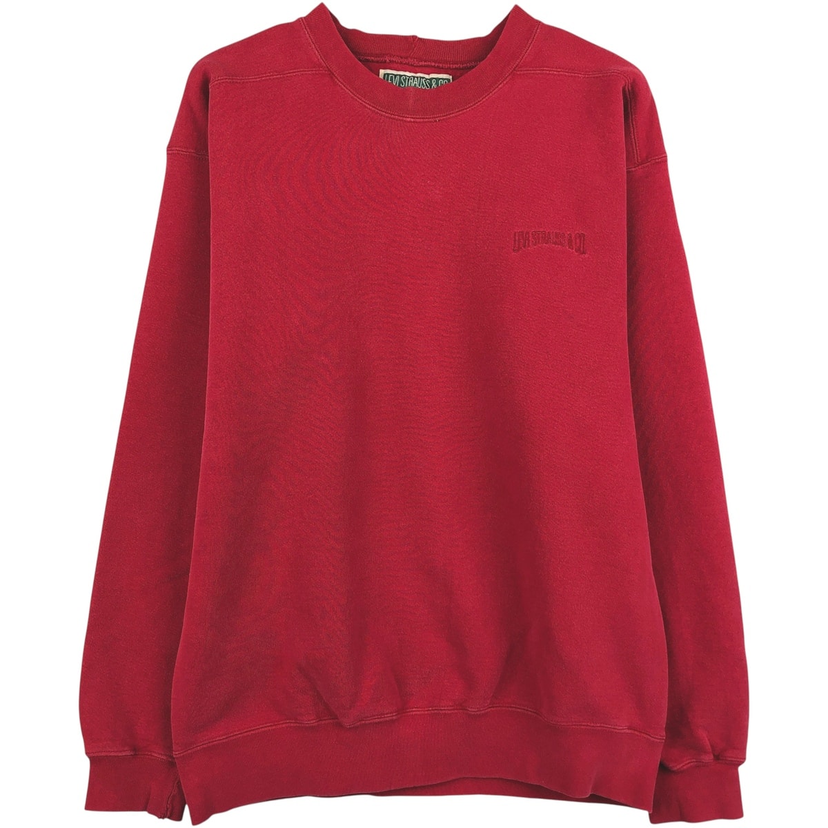 古着 90年代 リーバイス Levi's ワンポイントロゴスウェットシャツ トレーナー USA製 メンズM相当 ヴィンテージ/eaa597495