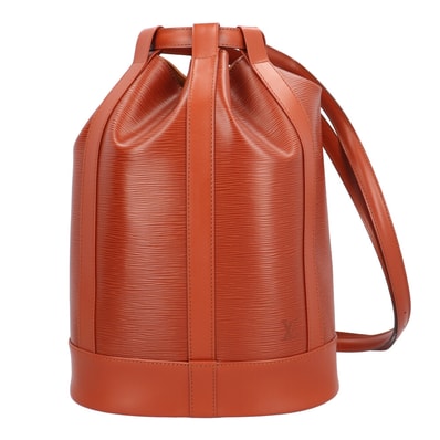 ルイヴィトン ランドネPM エピ ショルダーバッグ エピレザー M52353 ブラウン レディース LOUIS VUITTON 中古