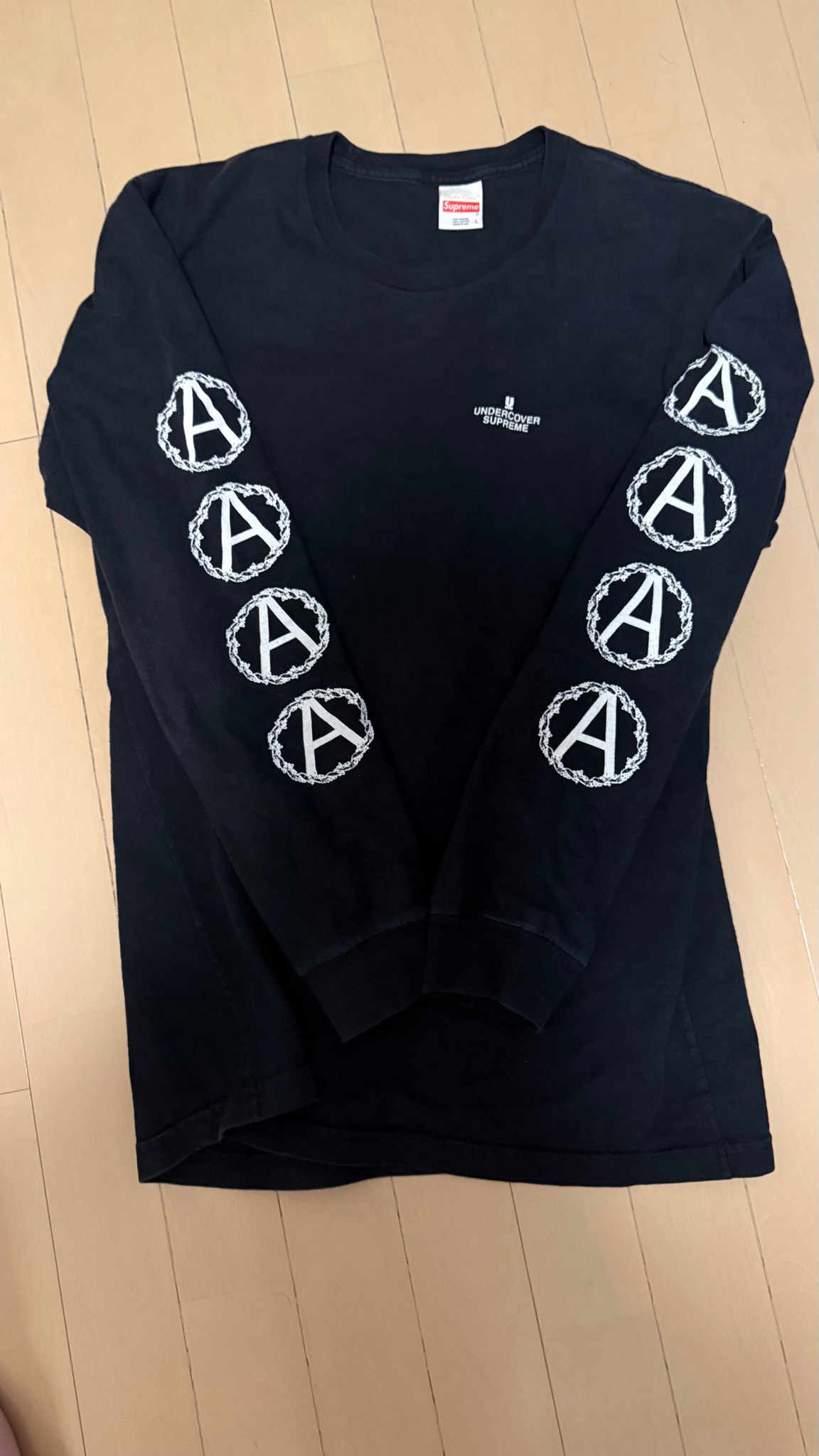 Supreme x UNDERCOVER Anarchy L/S Tee "Black"
