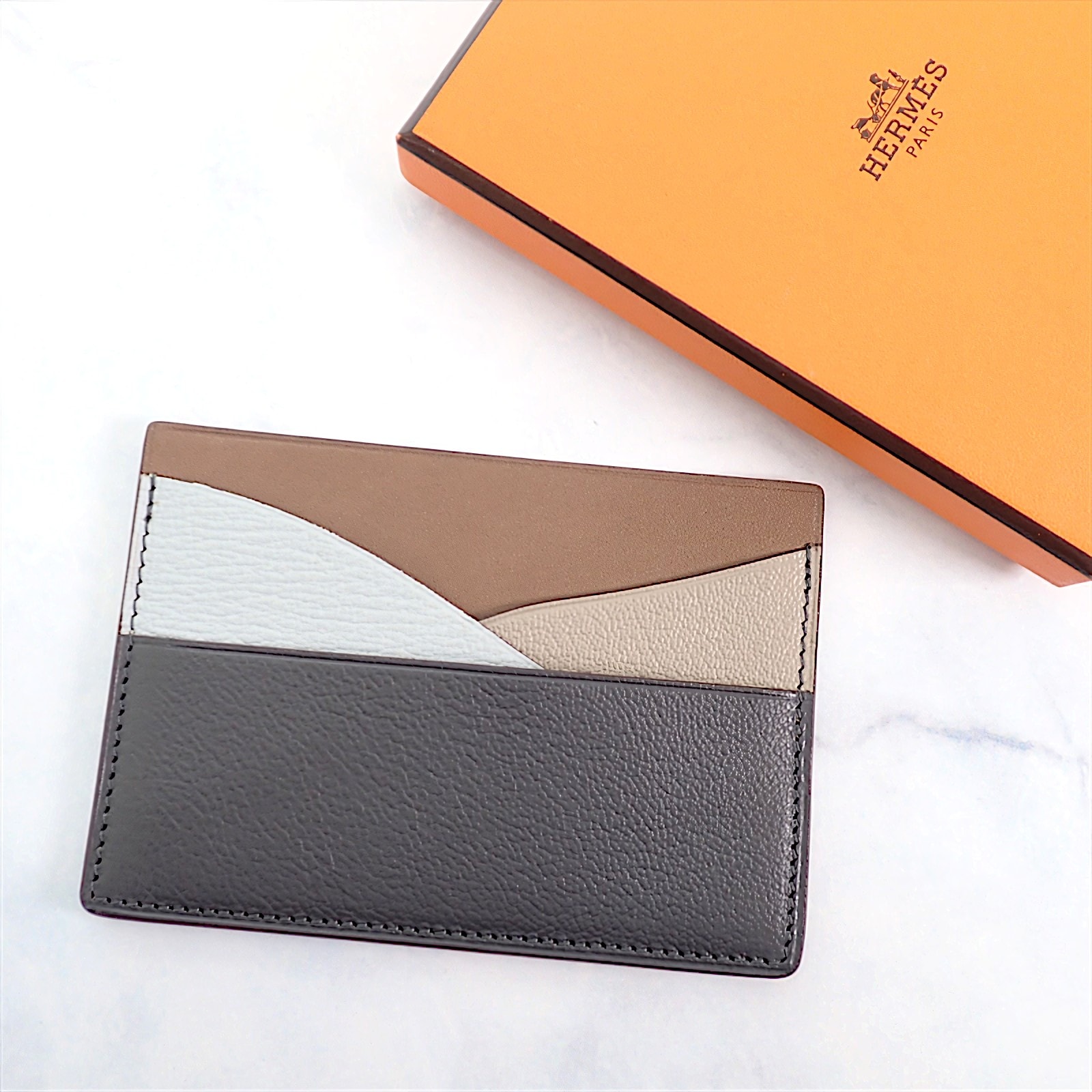 エルメス Petit H プティアッシュ カードケース【中古】【Aランク】