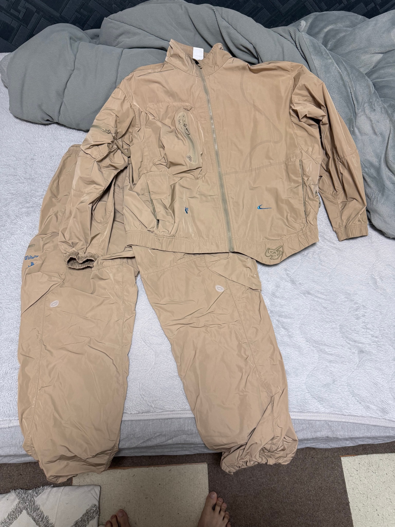 Nike x Off-White Men's Tracksuit 003 "Beige"