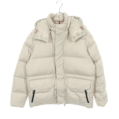 モンクレール MONCLER GLACIER ダウンジャケット 衣料品 アウター ナイロン メンズ ベージュ系 4133785 【中古】
