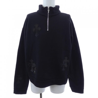 クロムハーツ CHROME HEARTS ハラコレザークロスパッチ 417192999******646 スウェット