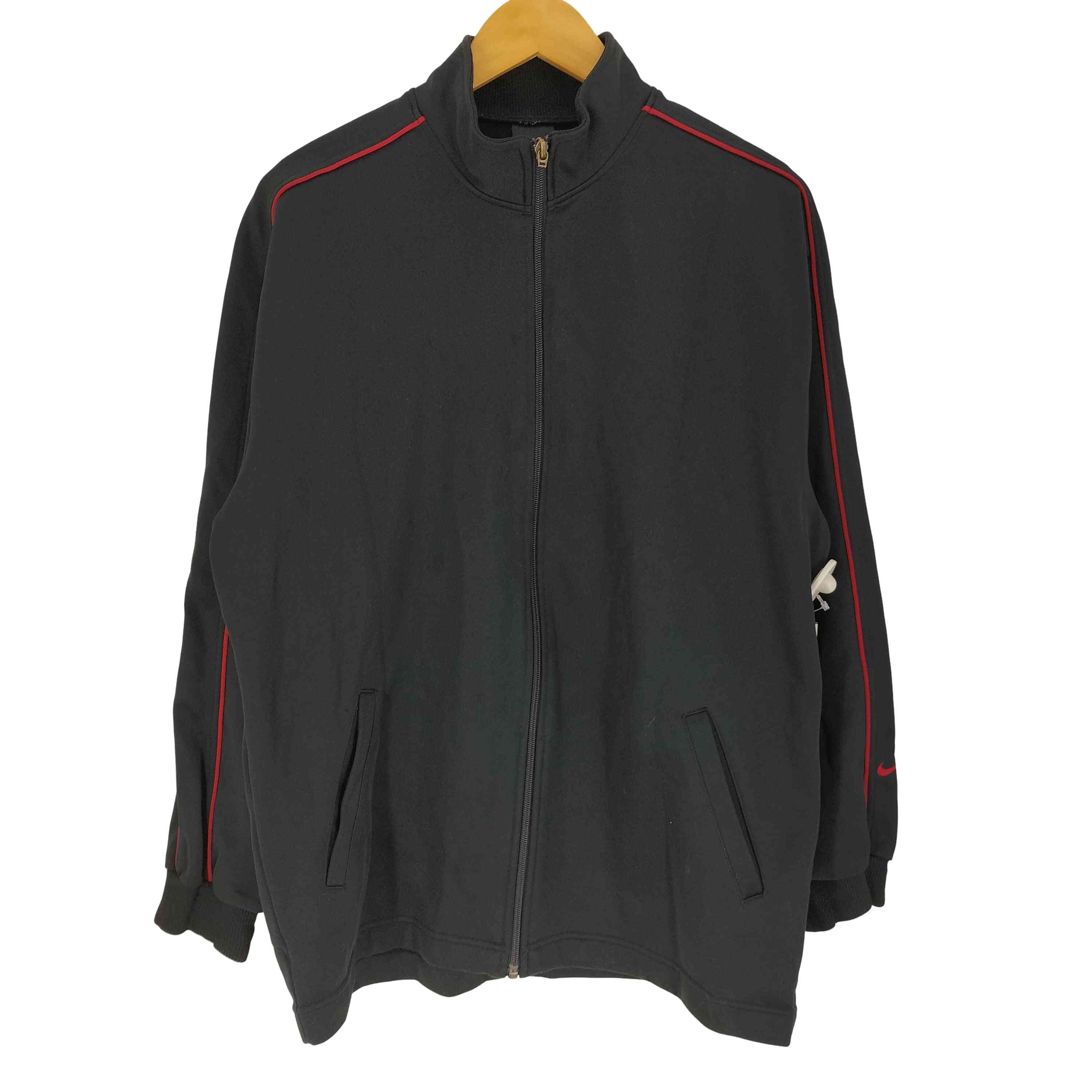 90S 赤黒タグ ジップアップ トラック ジャケット ジャージ【1141982561987】