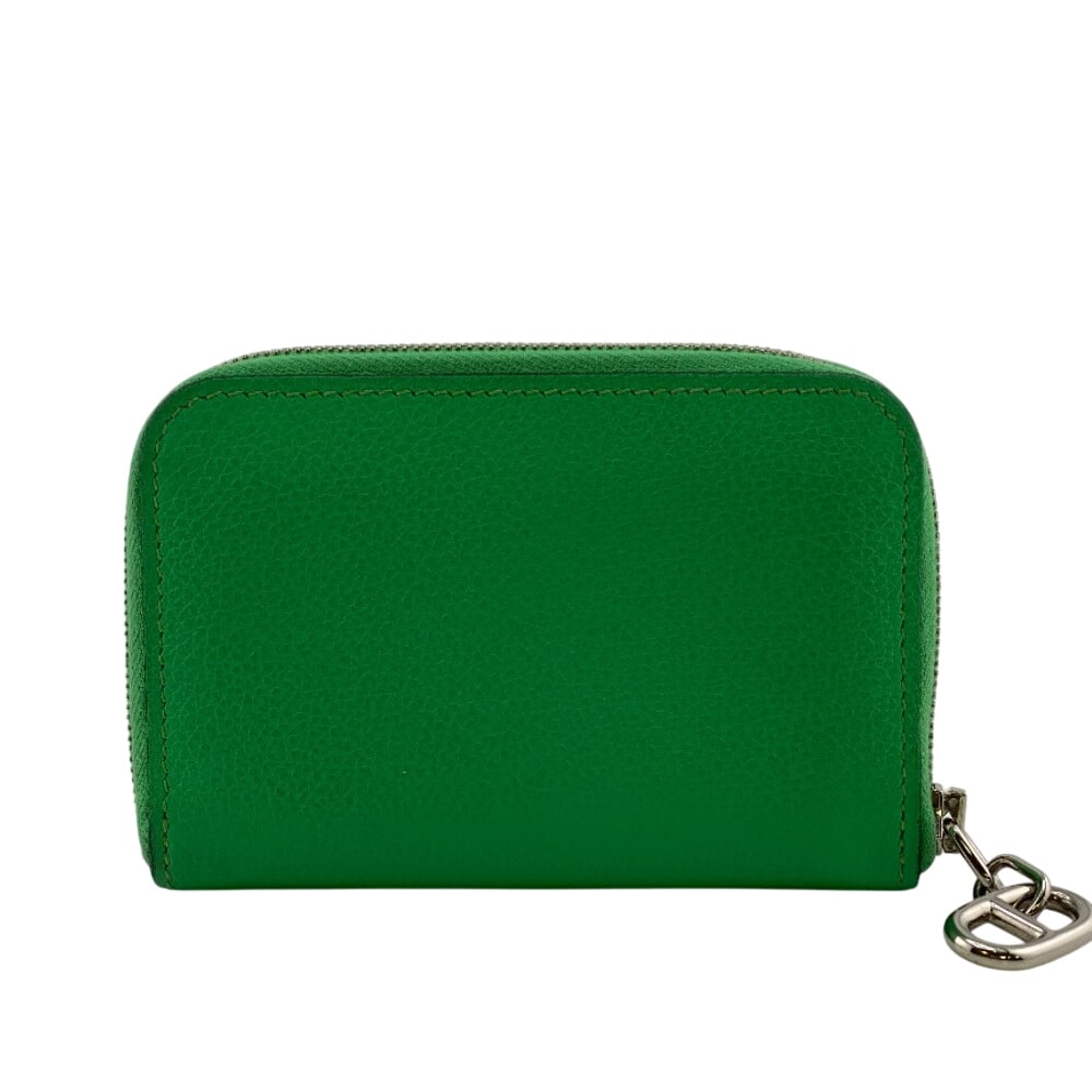 エルメス HERMES コインケース ジップアンゴー W グリーン