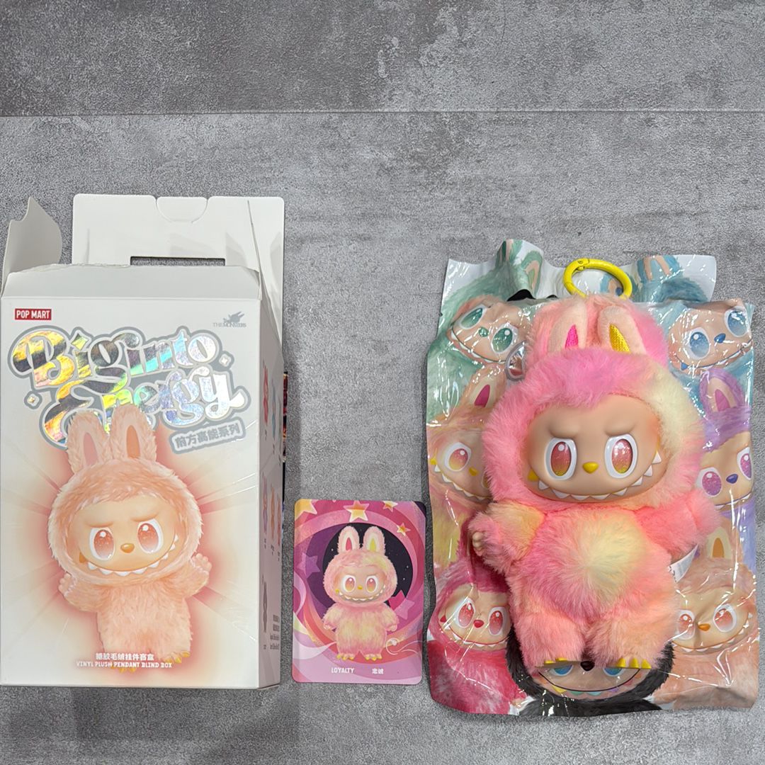 POP MART THE MONSTERS (LABUBU) Big into Energy Series Plush Pendant LOYALTY