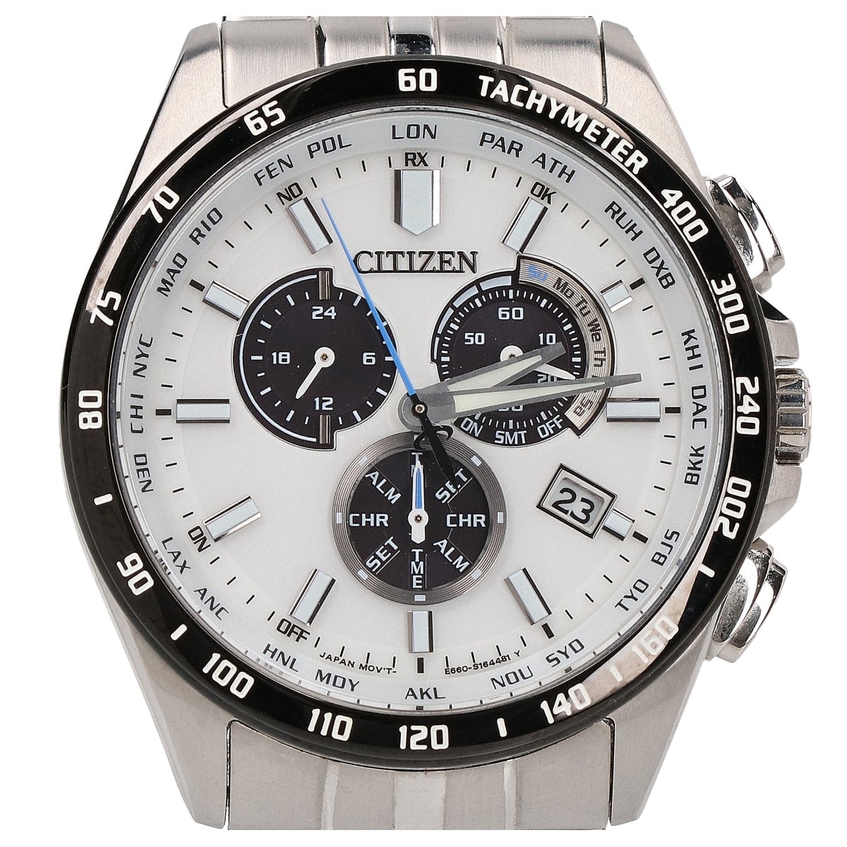シチズン CB5874-90A E660 CITIZEN COLLECTION シチズンコレクション クロノグラフ エコ・ドライブ電波