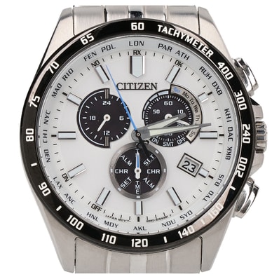 シチズン CB5874-90A E660 CITIZEN COLLECTION シチズンコレクション クロノグラフ エコ・ドライブ電波