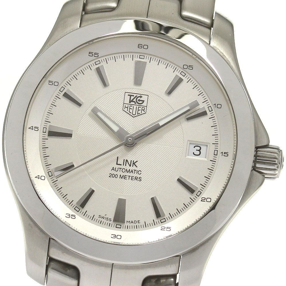 ☆良品  タグホイヤー リンク デイト WJF2111 メンズ 【中古】