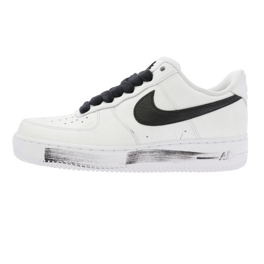 NIKE ナイキ スニーカー DD3223-100 × PEACEMINUSONE ピースマイナスワン 【フェイクバスターズ鑑定済】Air Force 1 Low Para-noise White Black G-DRAGON【新古品】【未使用】【中古】