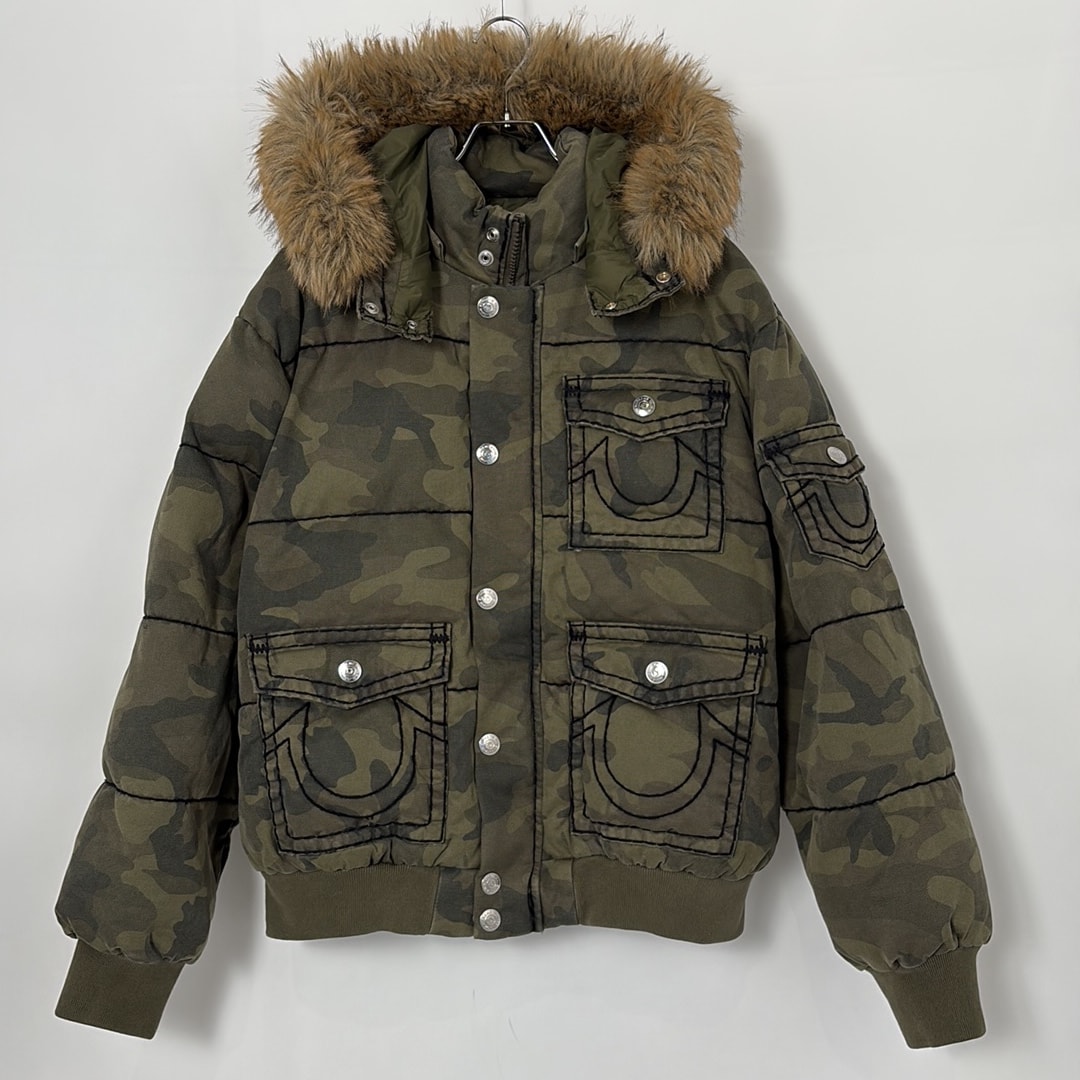 Supreme x True Religion Puffer Jacket "Woodland Camo"