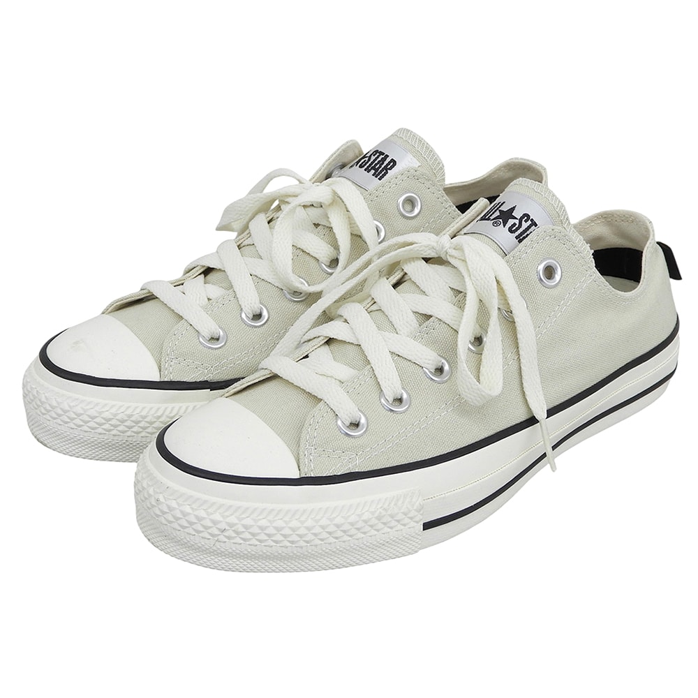 コンバース 美品 ALL STAR GORE-TEX OX ローカットスニーカー シューズ レディース ベージュ 24.5cm 31308990 5.5(US)