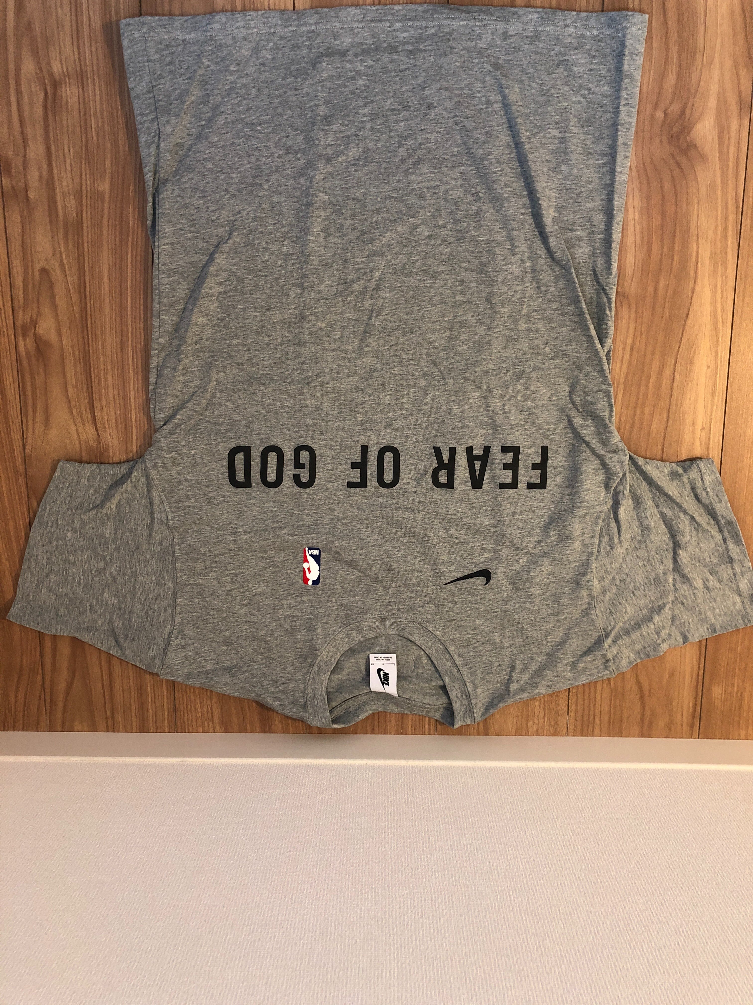 FEAR OF GOD / Nike Warm Up T-Shirt "Grey"