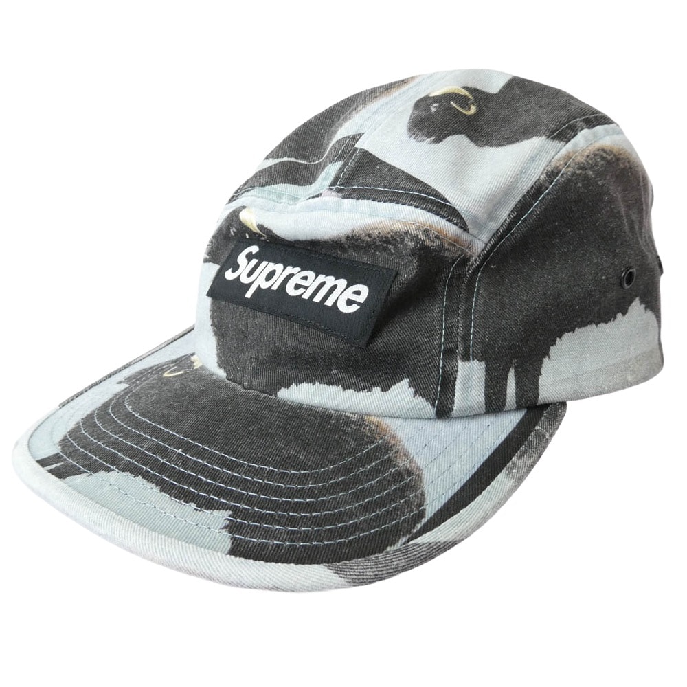 Supreme シュプリーム キャップ 25SS Damien Hirst Camp Cap ダミアンハースト キャンプ キャップ 帽子 グレー系 マルチカラー系 58【中古】