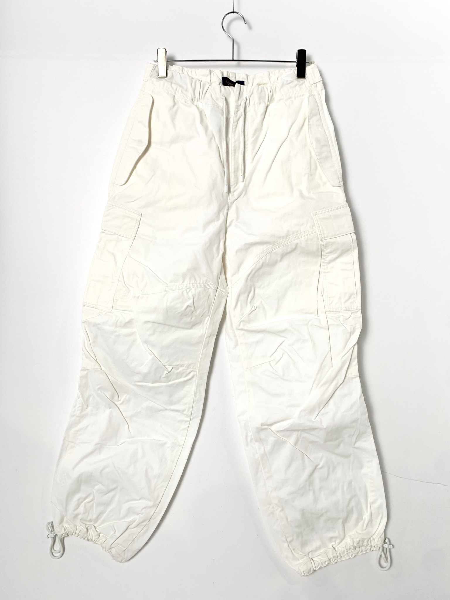 Louis Vuitton Easy Wide Cargo Pants White