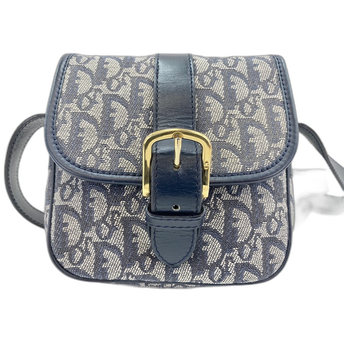 ディオール Dior キャンバス ディオリッシモ ショルダーバッグ【中古】