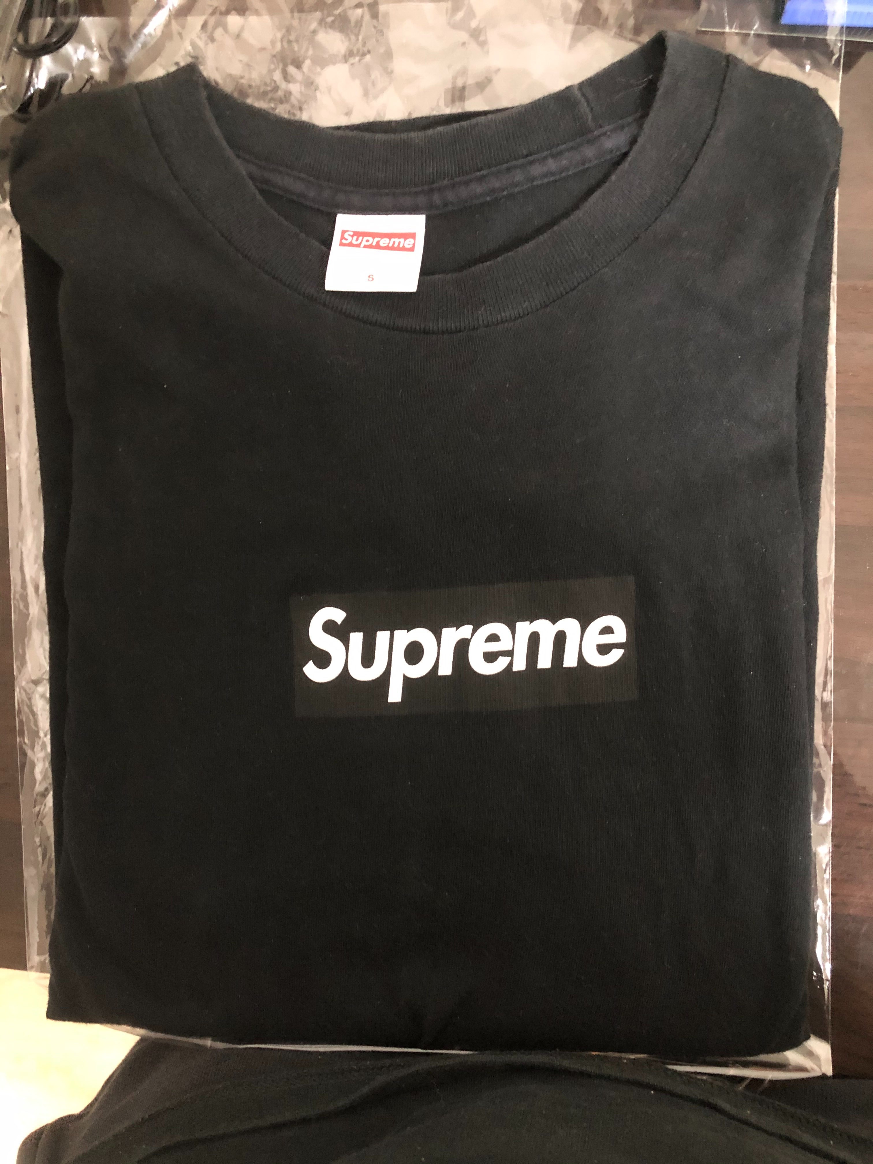 Supreme Box Logo L/S Tee "Black"