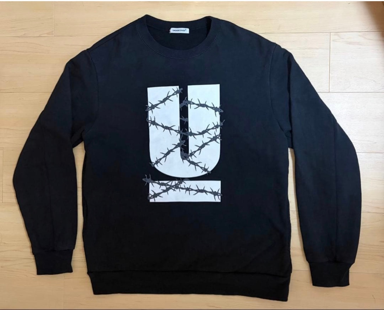 UNDERCOVER Cotton Fleece Pullover "UNDERCOVER Cotton fleece pullover"
