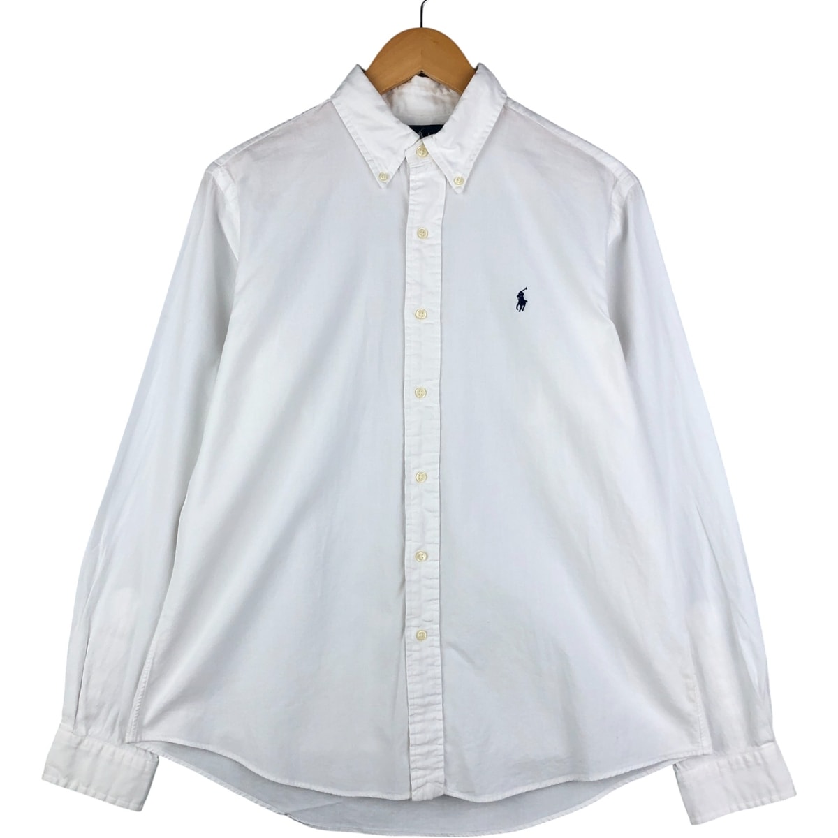 古着 ラルフローレン Ralph Lauren CUSTOM FIT 長袖 ボタンダウンシャツ メンズL相当/eaa592727