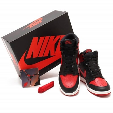 新品 NIKE ナイキ 25SS AIR JORDAN 1 HI 85 BRED 2025 エアジョーダン 1 ハイ 85 ブレッド HV6674-067 US9.5(27.5cm) BLACK/VARSITY RED-WHITE スニーカー シューズ