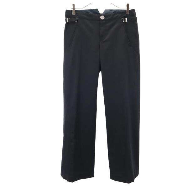ARMANI EXCHANGE アルマーニエクスチェンジ ロング フレアパンツ 4 黒