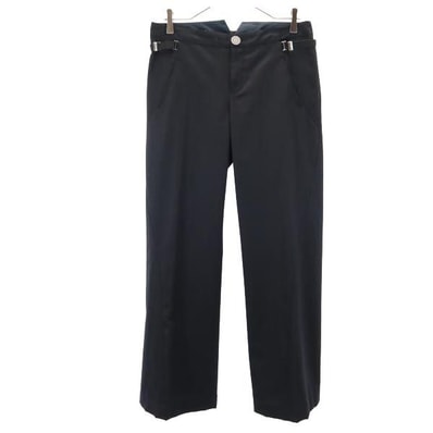ARMANI EXCHANGE アルマーニエクスチェンジ ロング フレアパンツ 4 黒