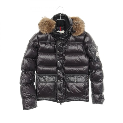 モンクレール MONCLER HUBERT ダウンジャケット 衣料品 アウター ナイロン メンズ ブラック系 4193215 【中古】