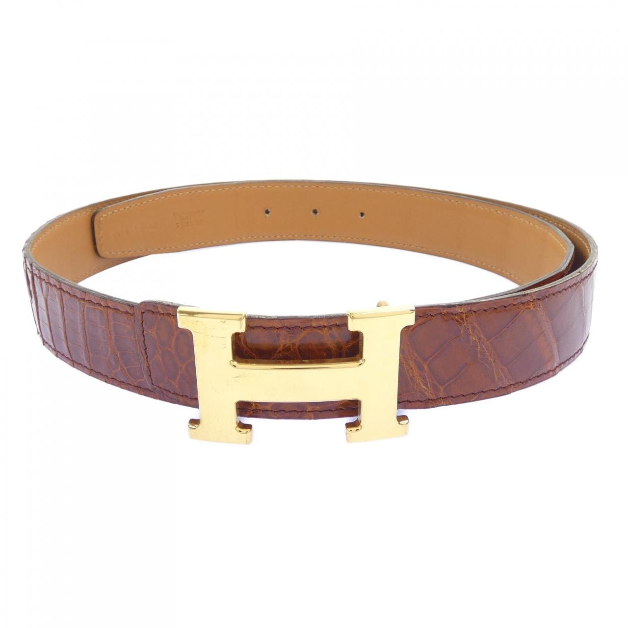 【ヴィンテージ】エルメス HERMES H マルトレ 32mm リバーシブル BELT